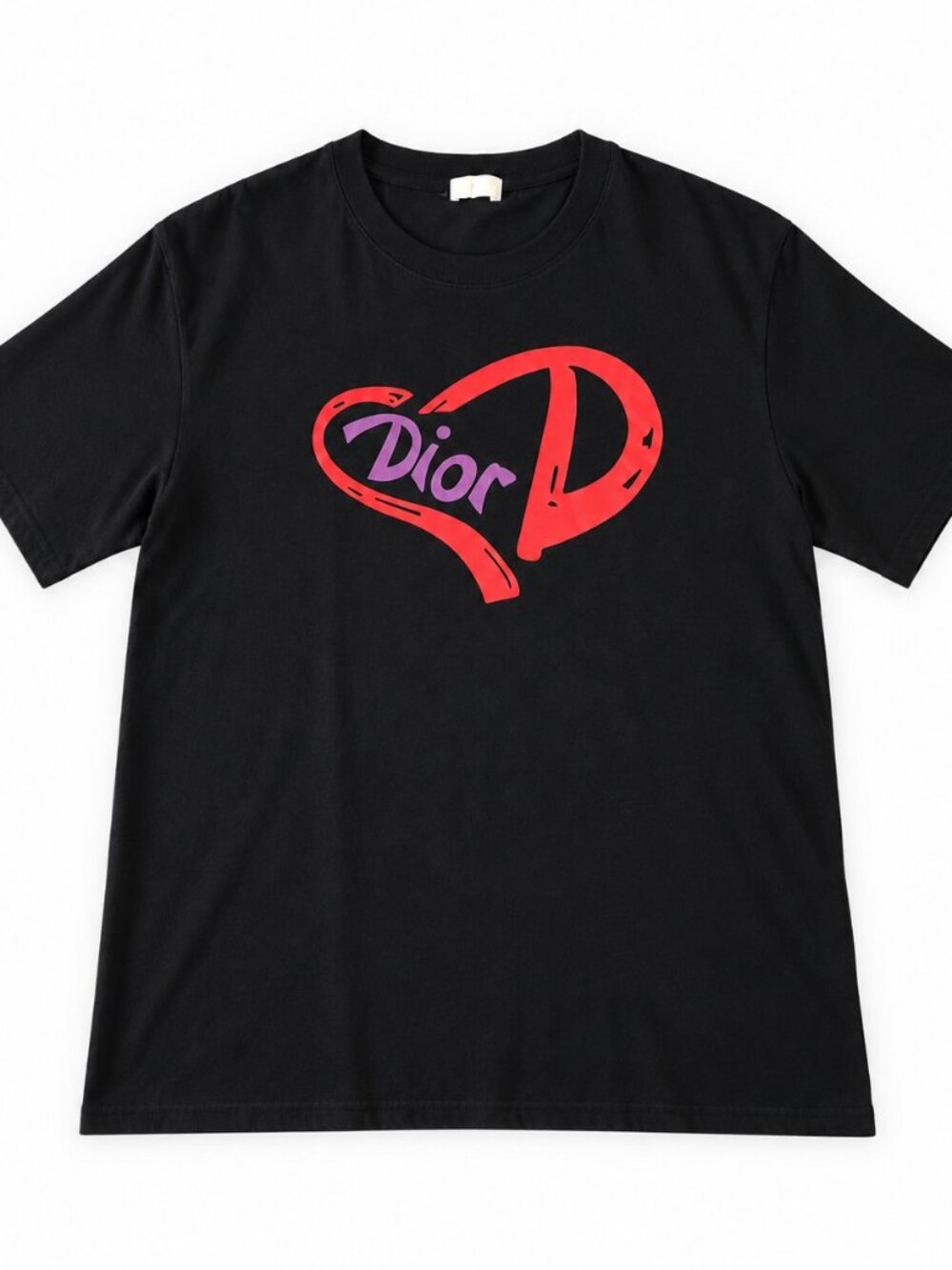 Dior x KAWS Black Graphic T-Shirt